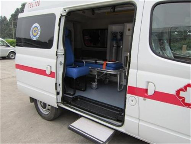 通海口镇救护车出租服务案例7